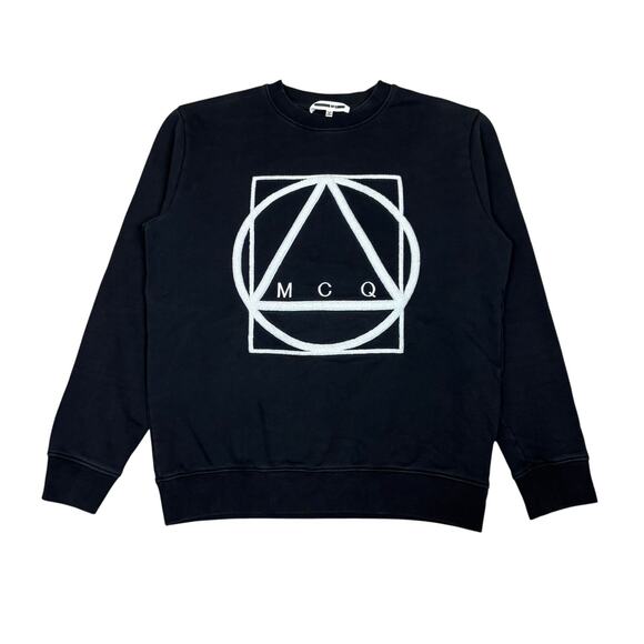 McQ by Alexander McQueen Shapes Crew Sweatshirt Men's Large